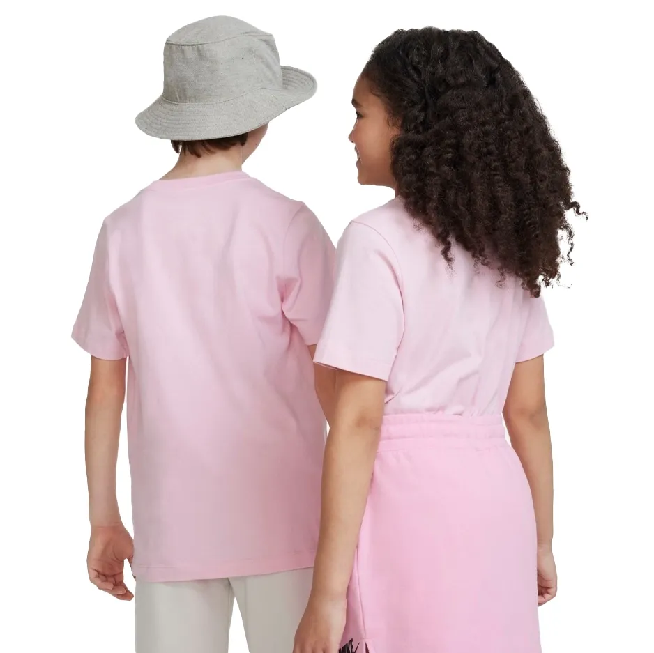 Nike-Camiseta-DX9522-690-INF-NSW-TEE-Rosa-Algodao--4-