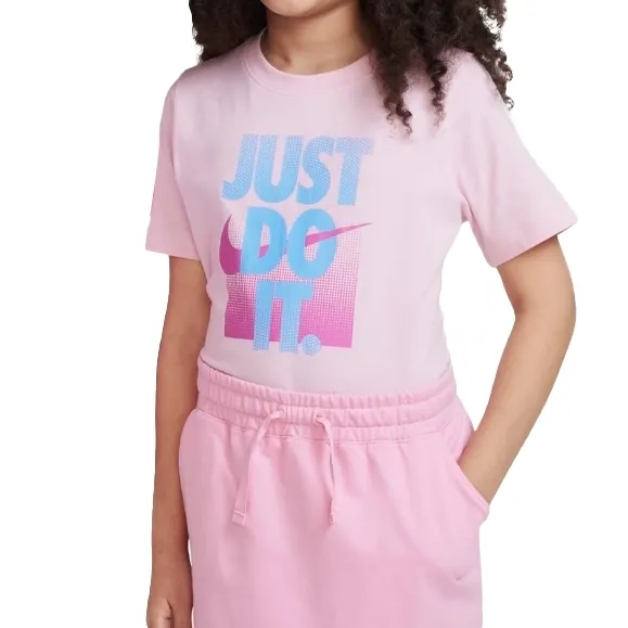 Nike-Camiseta-DX9522-690-INF-NSW-TEE-Rosa-Algodao-55