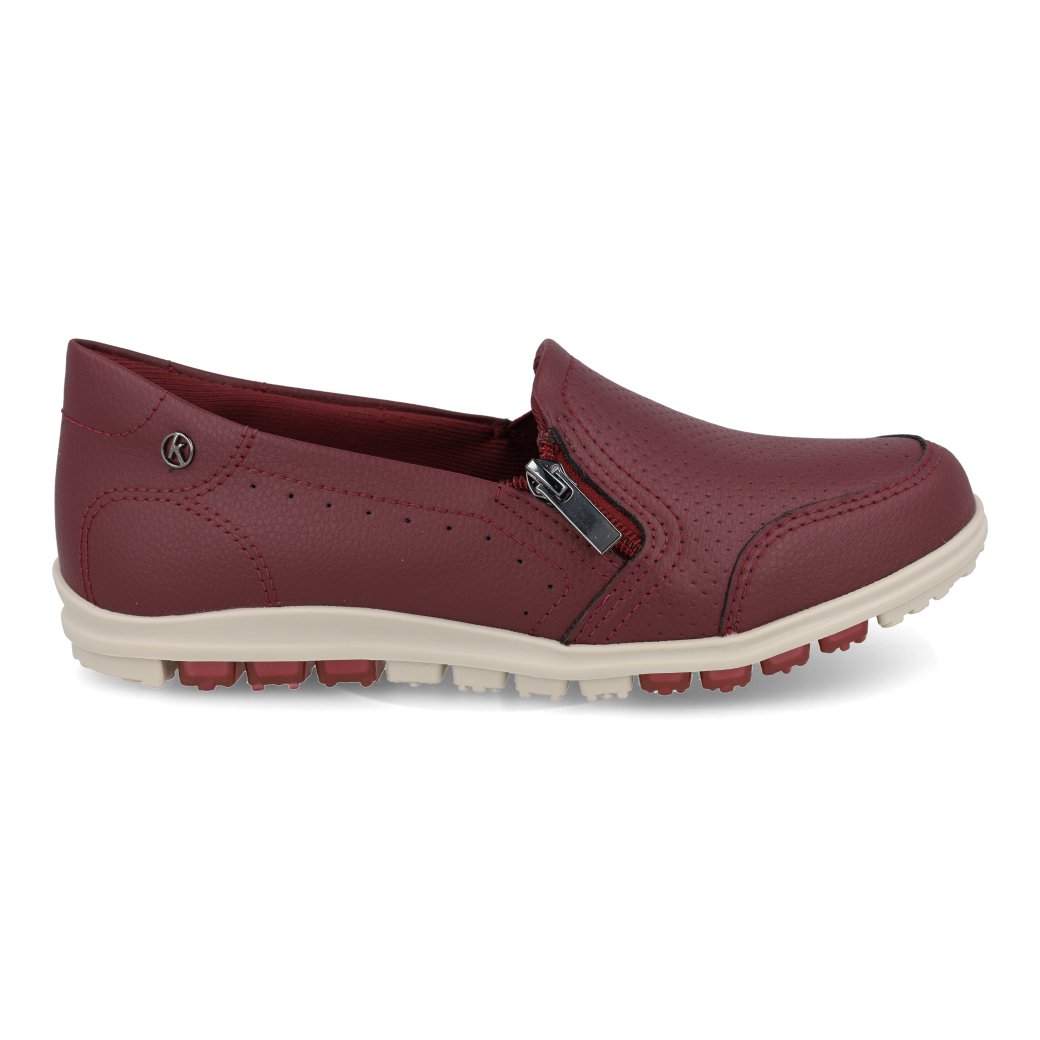 Tenis-casual-Kolosh-vinho-com-ziper-metalico-e-palmilha-anatomica-lateral-direita