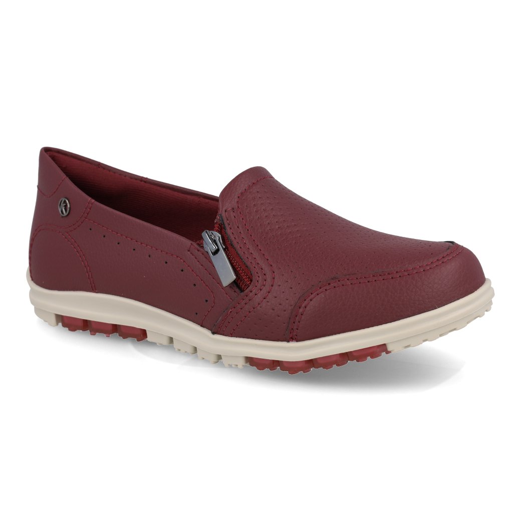 Tenis-casual-Kolosh-vinho-com-ziper-lateral-e-palmilha-anatomica-lateral-esquerda