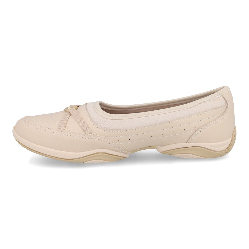 Tenis-casual-feminino-Kolosh-bege-claro-modelo-C2742A-0003-com-aplique-dourado-vista-lateral-direita