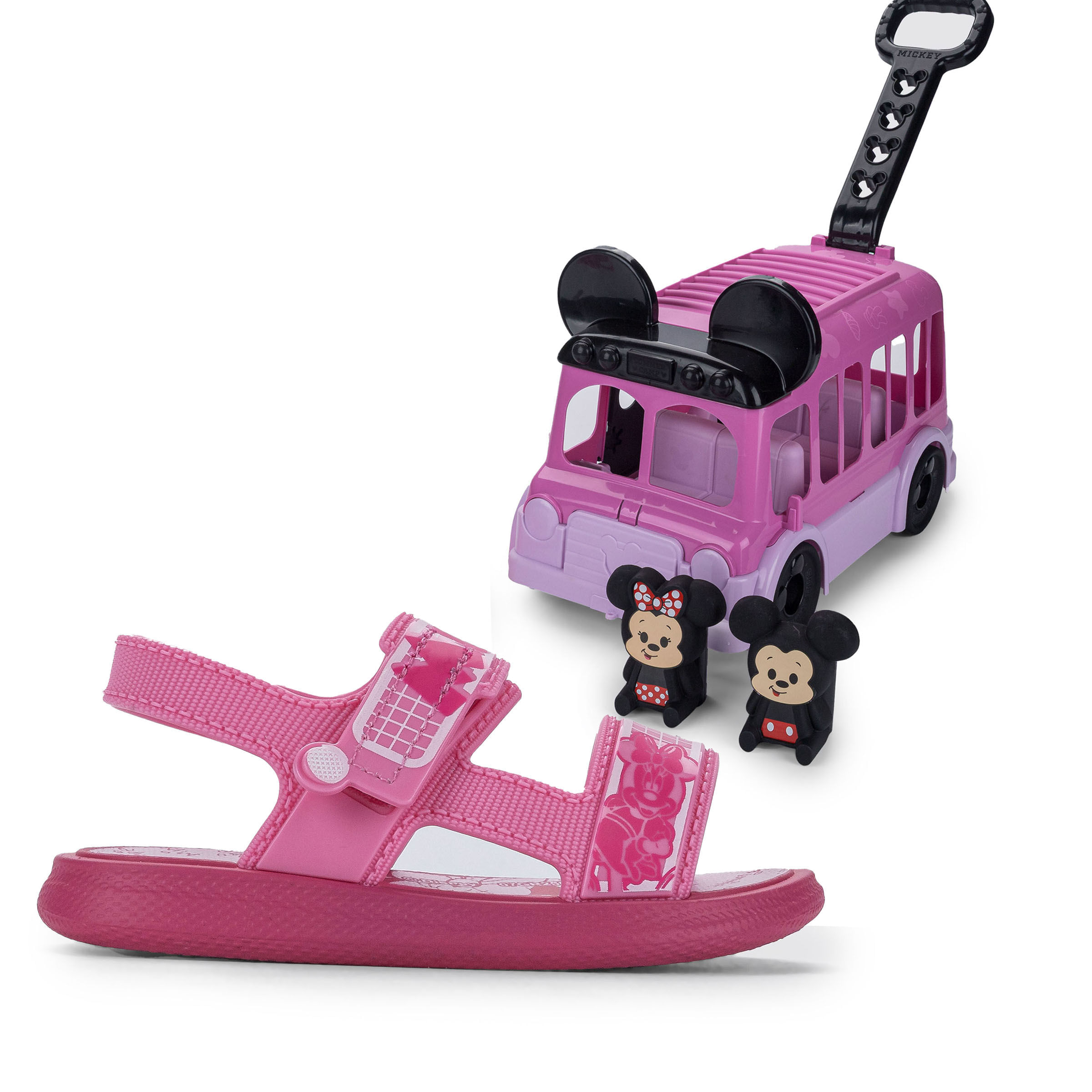 Carrinho Sandalia Da Minnie Feminina Sandália Infantil Grendene