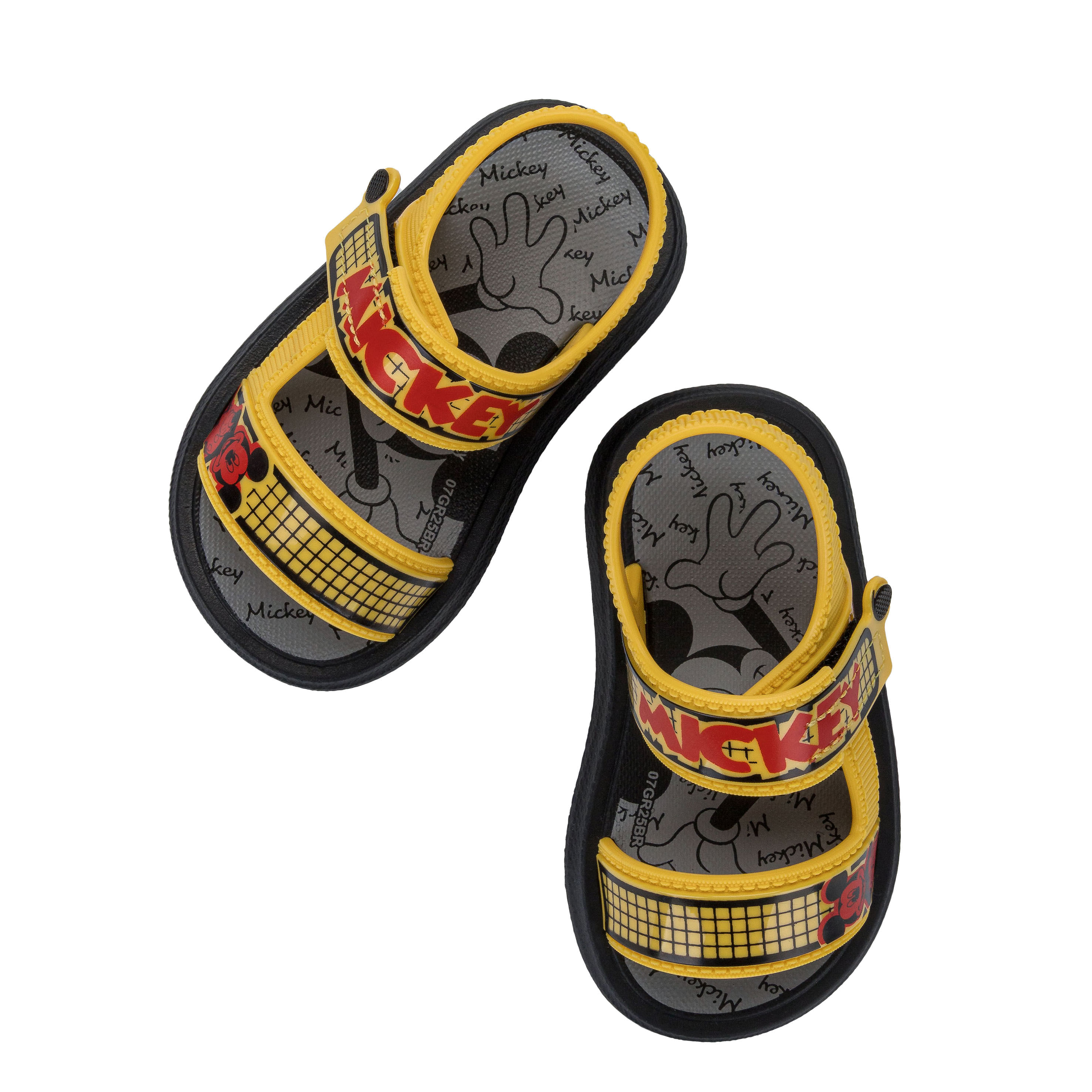 Grendene-Papete-23272-BO024-MICKEY---CARRO-PretoAmarelo-Sint--1-
