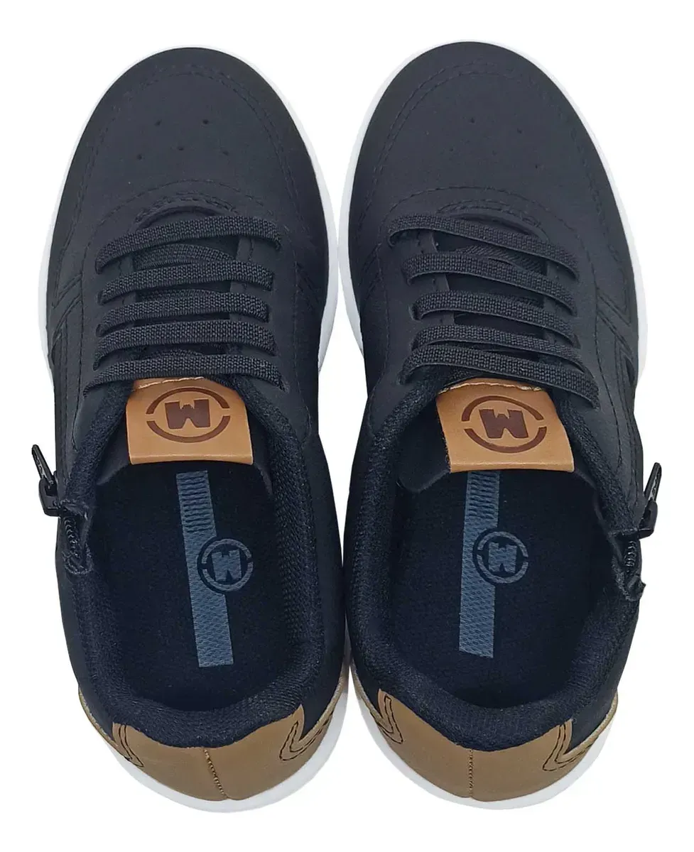 Tênis Infantil Molekinho Menino Preto-1755891265339