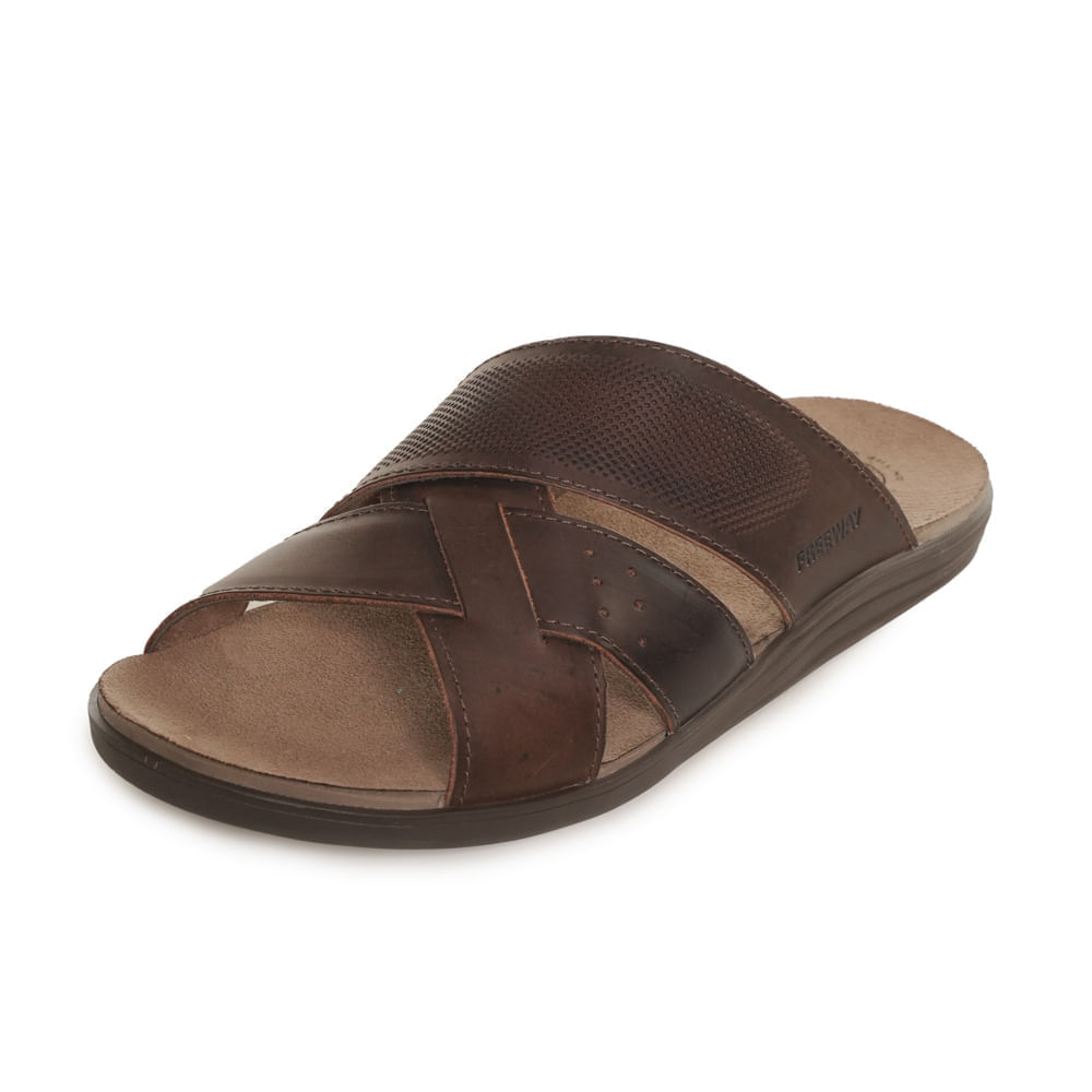 Sandalia-Masculina-Tiras-Couro-Free-Way-Marrom