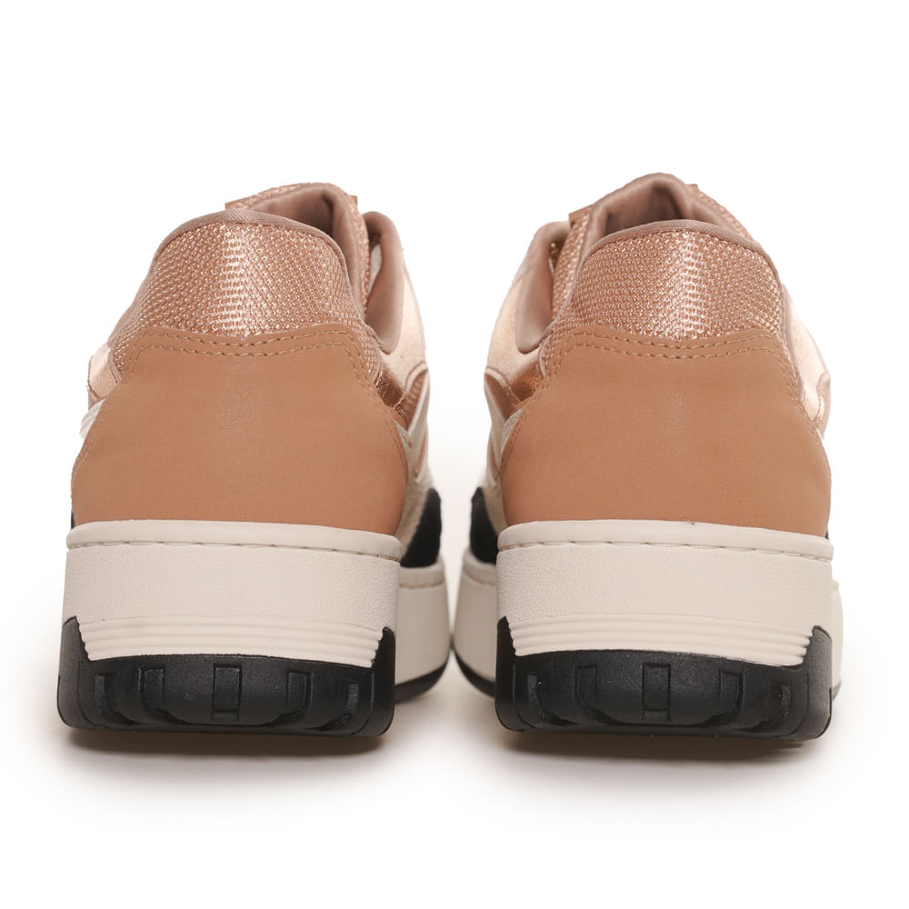 Tenis-Feminino-Casual-Recortes-Logo-Via-Marte-Bege-Preto