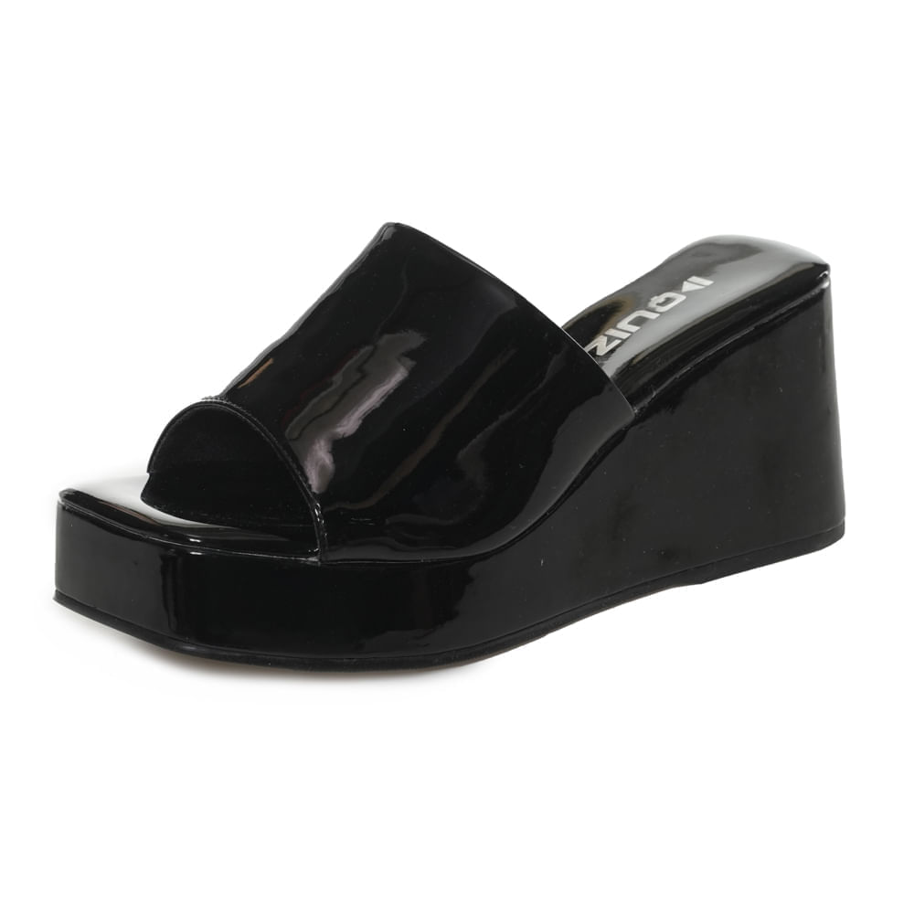 Tamanco-Feminino-Anabela-Quiz-Preto