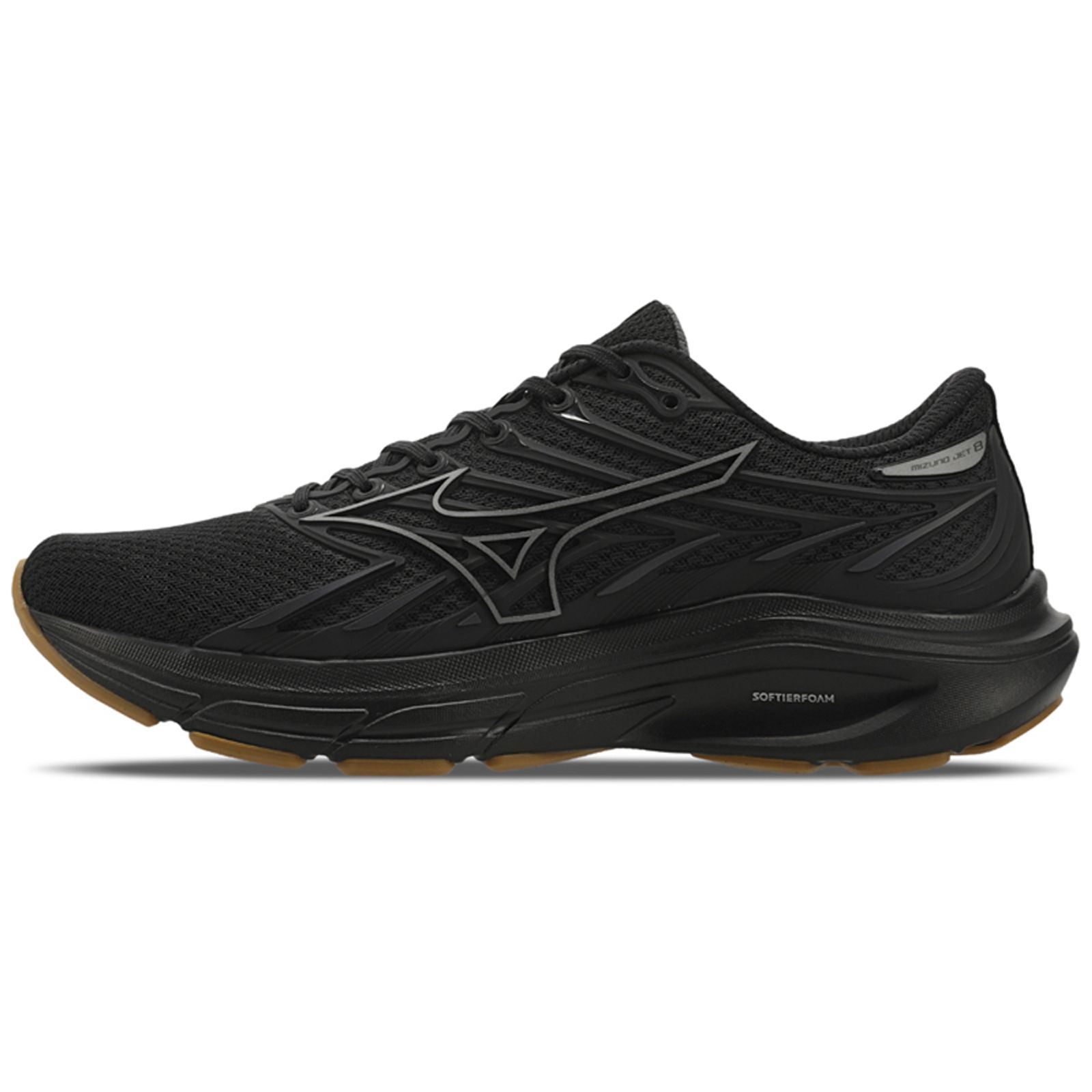 Tênis de Corrida Mizuno Jet 8 Masculino Preto-1741027292502