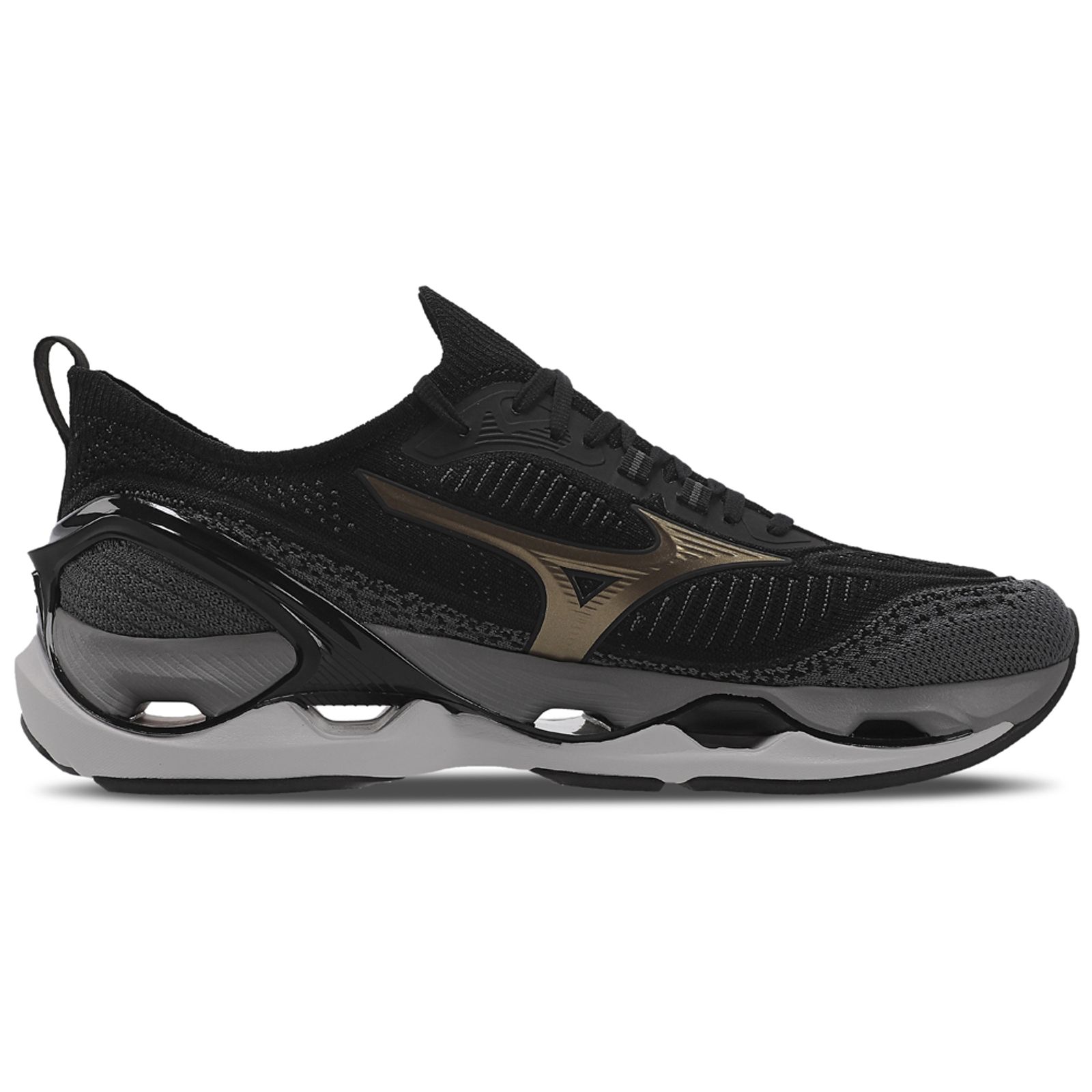 Tênis de Corrida Mizuno Wave Endeavor 3 Masculino Preto-1741034420658