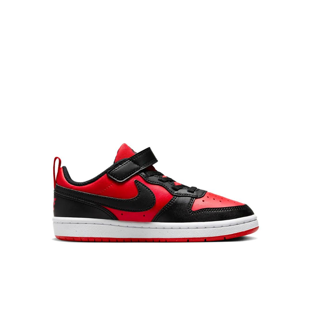 Tênis Nike Court Borough Low Juvenil Vermelho Oscar