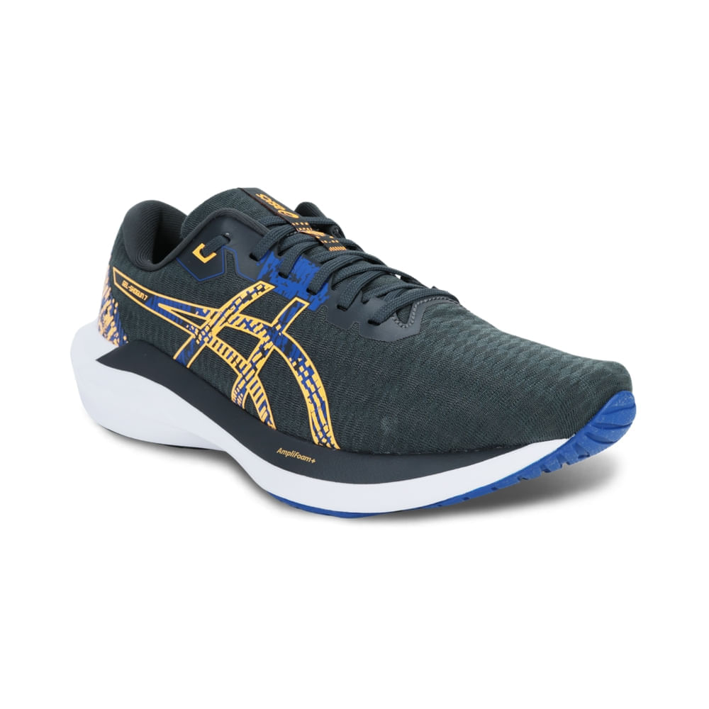 Tênis Esportivo Masculino Asics Gel Shogun 7 Cinza -1741291109371