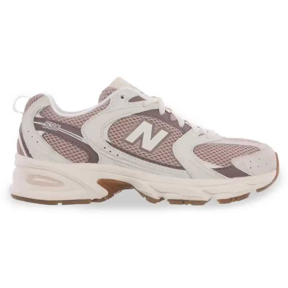 Tênis Esportivo New Balance 530 Feminino Bege Oscar