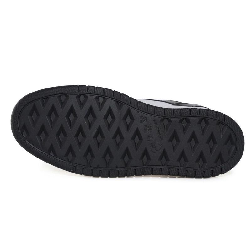 CALCADOS TENIS CASUAL FEMININO BRANCO/PRETO 029 70015-11 SINT-1741350590416