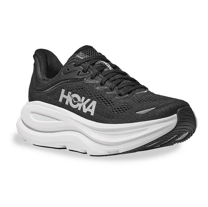 Tênis Running Hoka Bondi 9 Masculino Preto | Paquetá Esportes