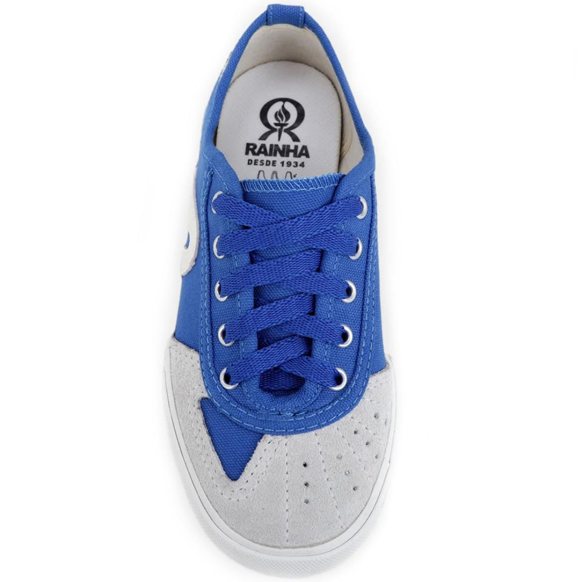 Tênis Rainha VL 2500 Infantil Azul Conforto e Resistência Paquetá