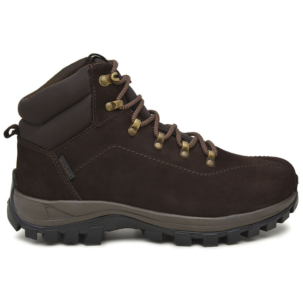 Tênis Adventure Cano Alto Macboot Granada Masculino Marrom Paquetá