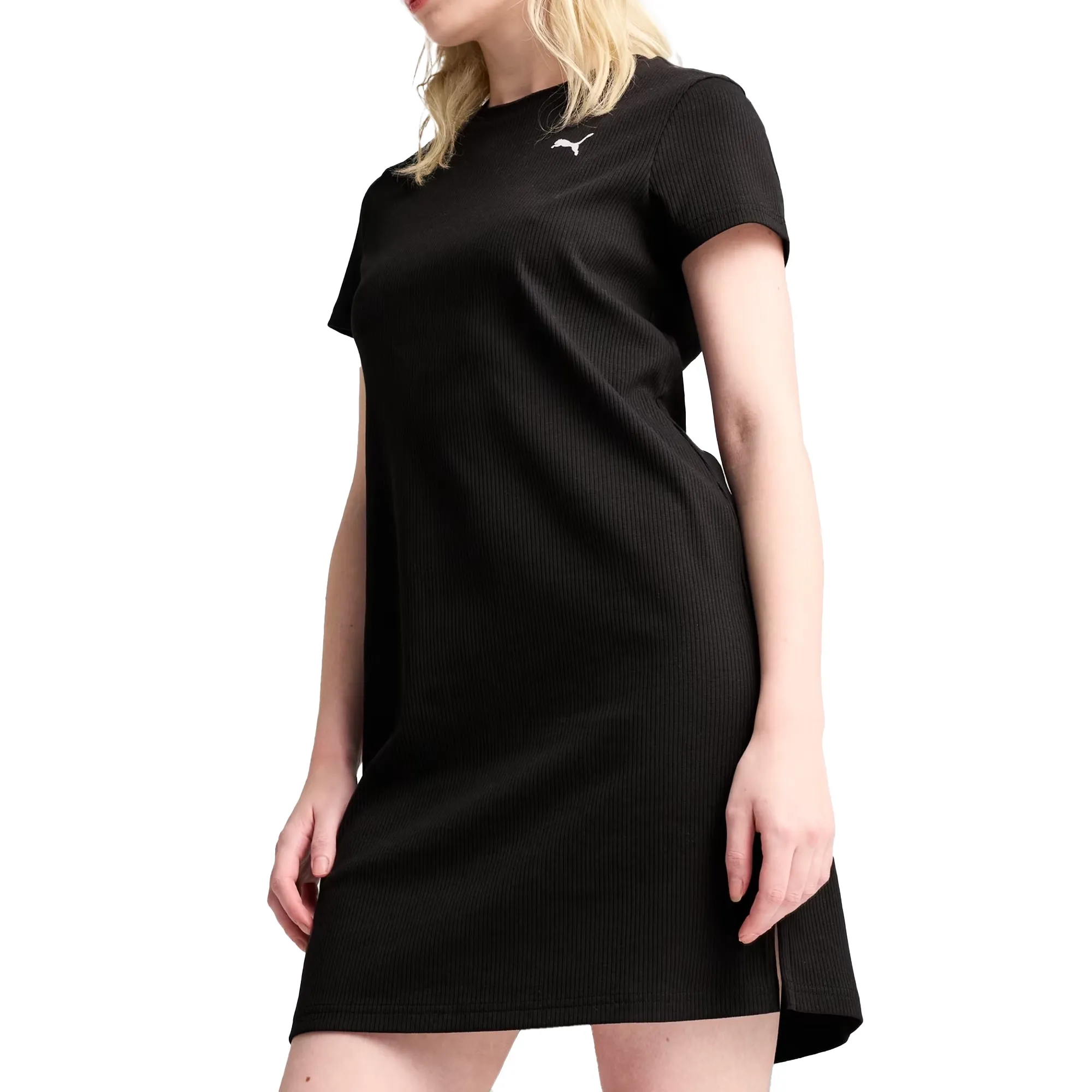 Vestido Puma Elevated Bodycon Feminino Preto Paquetá