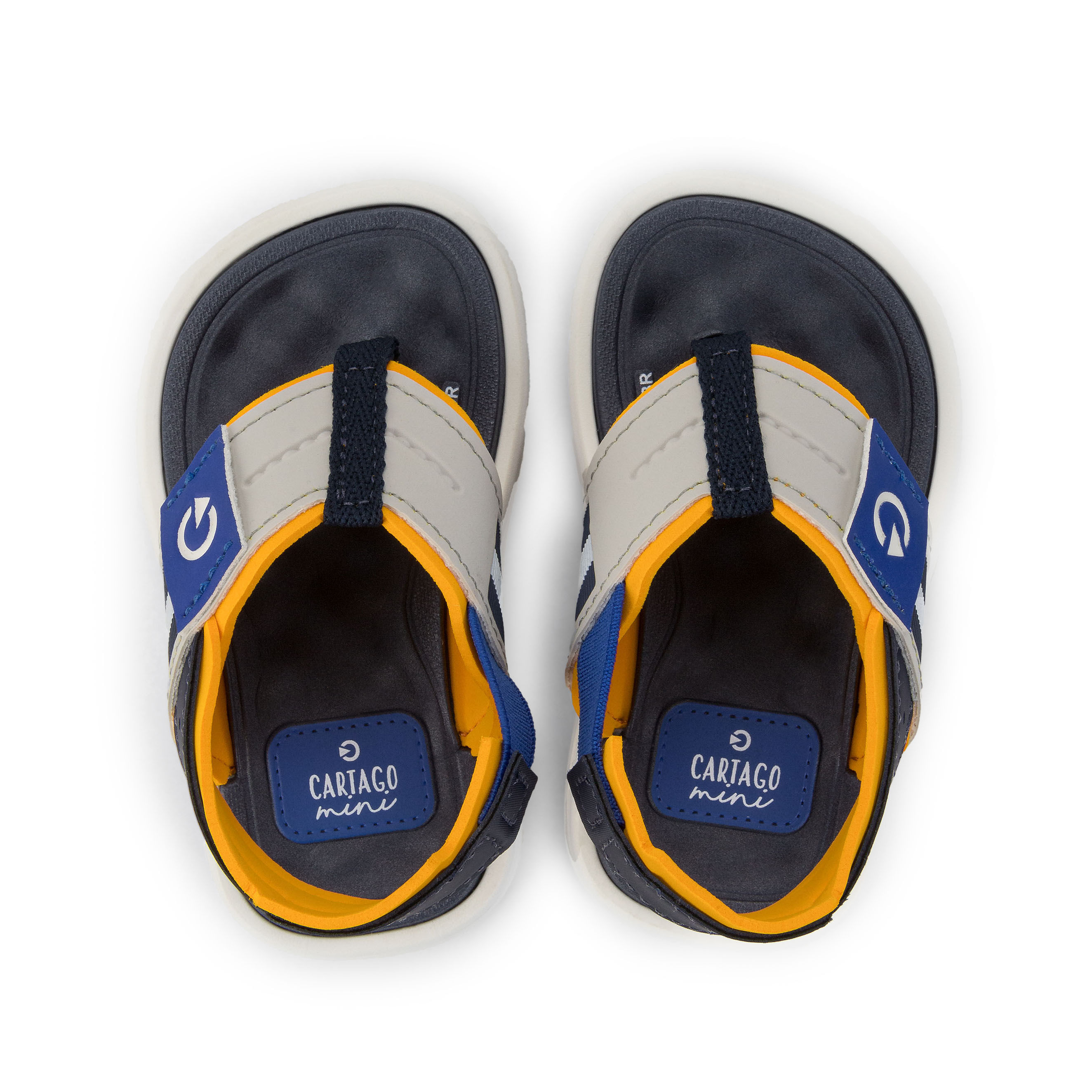 Grendene-Chinelo-CARTAGO-MINI-II-12234-BG549-BrancoCinzaLaranja-Borracha--2-