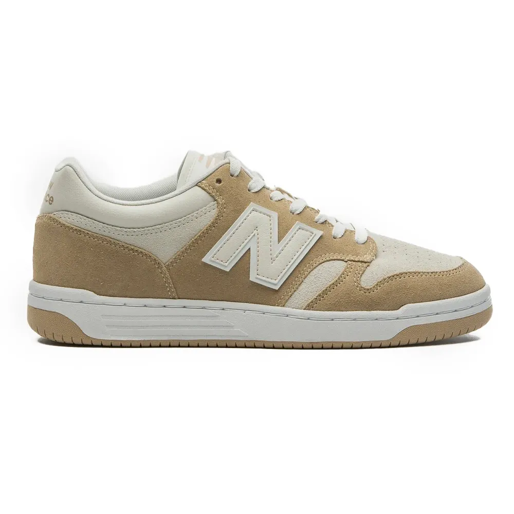 Tênis Casual New Balance 480 Masculino Bege