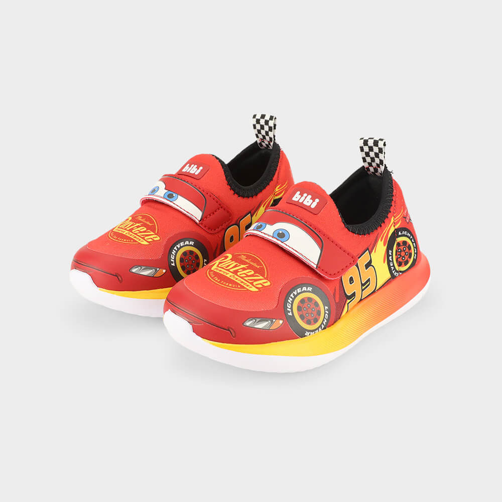 Tênis Infantil Bibi Flash Relâmpago McQueen da Disney Vermelho Oscar