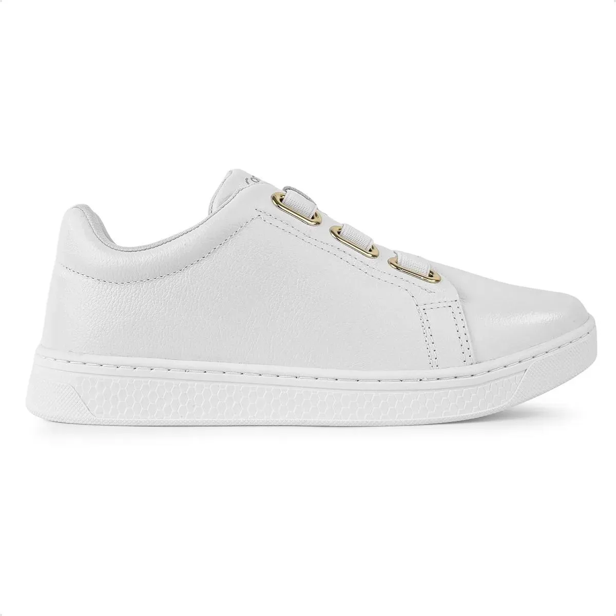 Tênis Casual Comfortflex Relax Soft Couro Branco Feminino Paquetá
