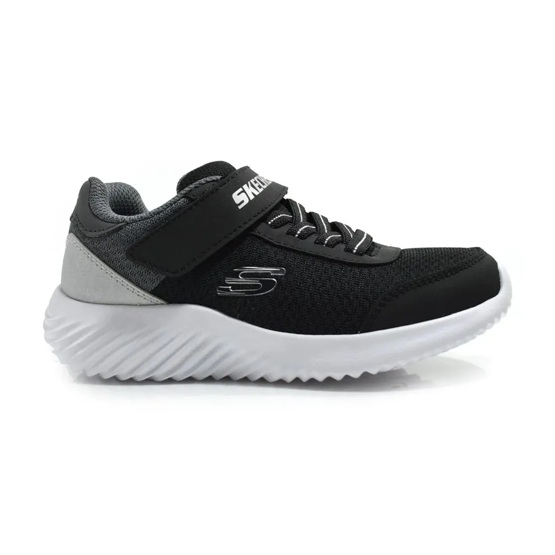 Tênis Casual Skechers Bounder Preto Juvenil