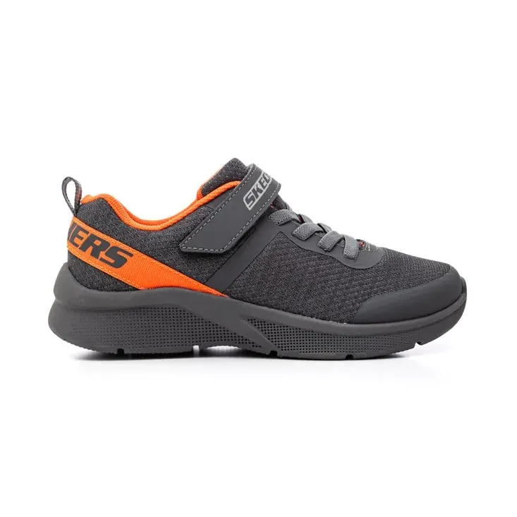 Tênis Skechers Microspec Masculino Infantil Cinza