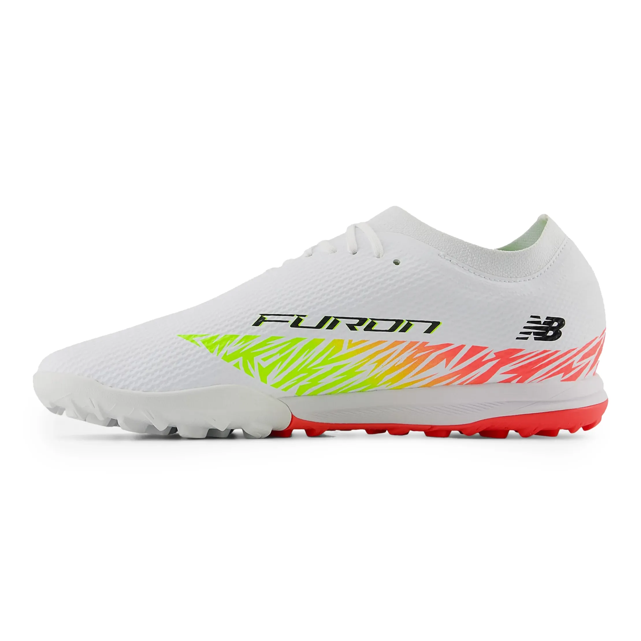 Chuteira New Balance Furon Team V8 Masculina Branca | Oscar