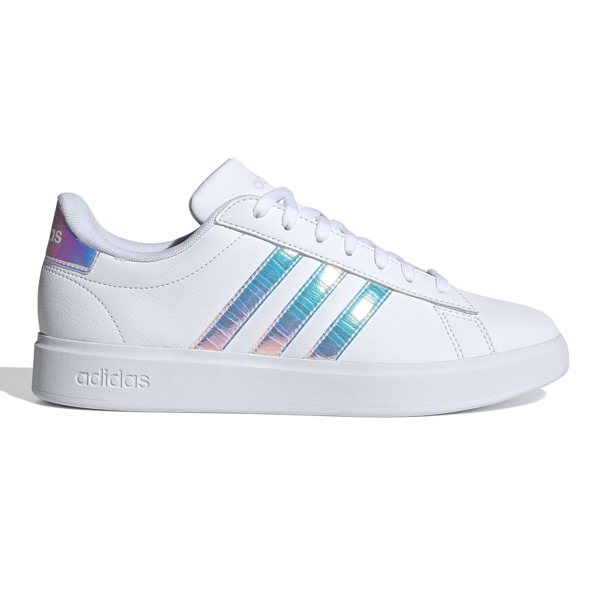 Tênis Adidas Grand Court Feminino Branco Paquetá