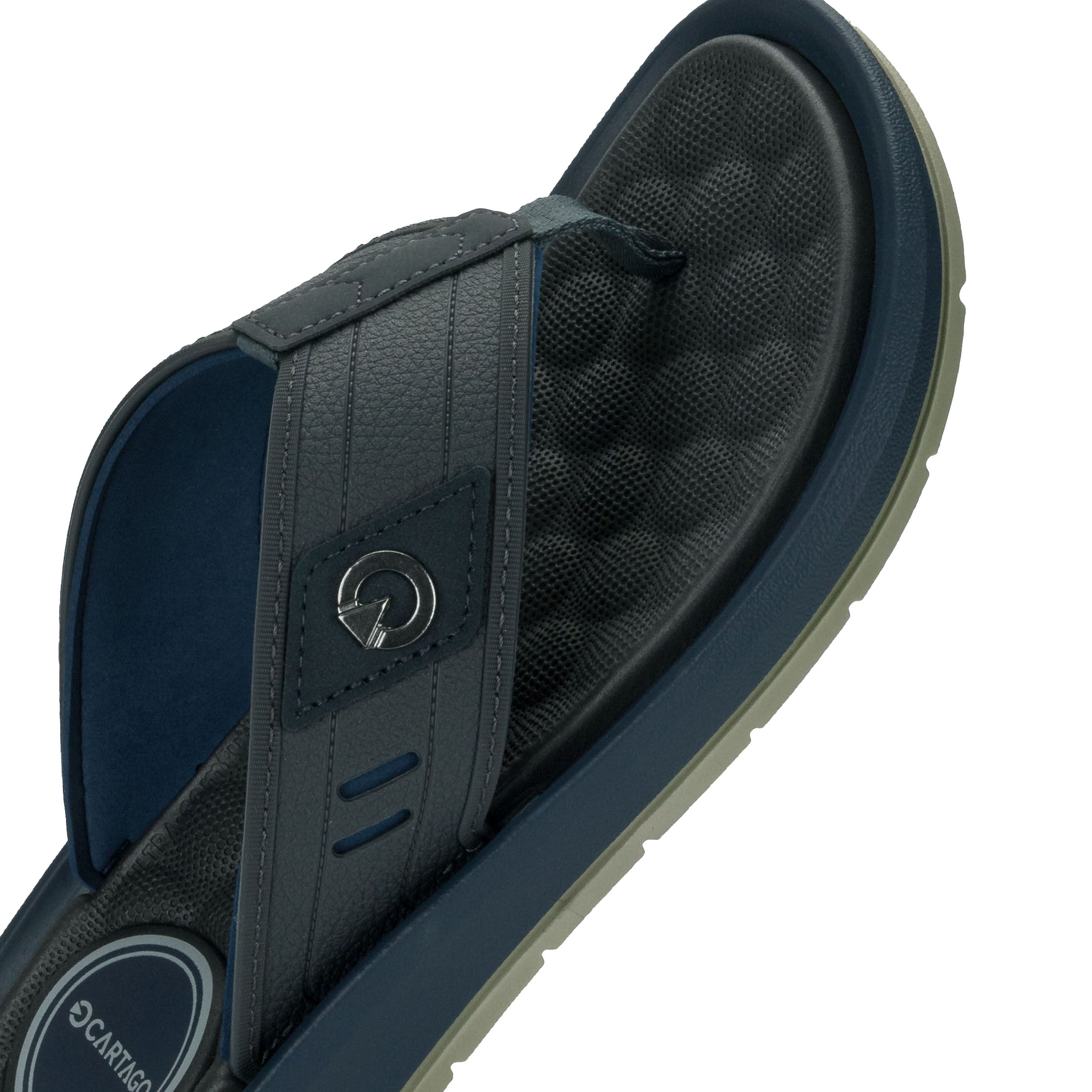 Chinelo Casual Cartago Cinza Masculino Paquetá - Main Image