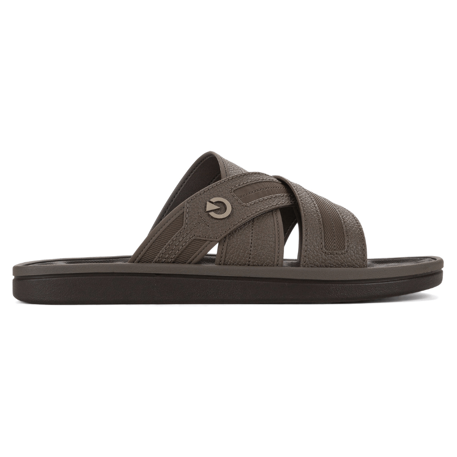 Chinelo Slide Cartago Marrom Masculino Oscar - Main Image
