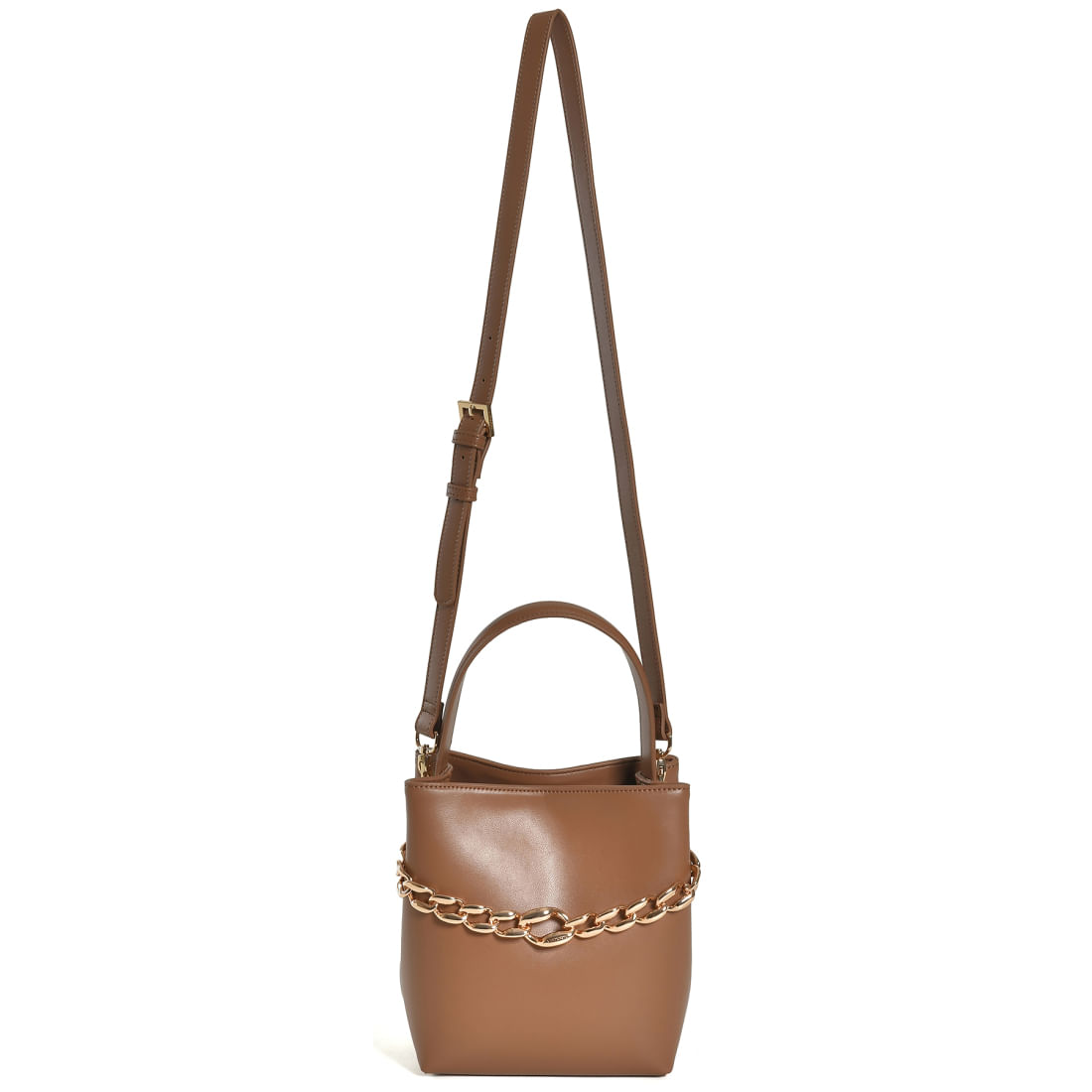 VIA MARTE BOLSA TIRACOLO FEMININO MARROM B1-311-01 MATERIAL NAPA-1759428151284