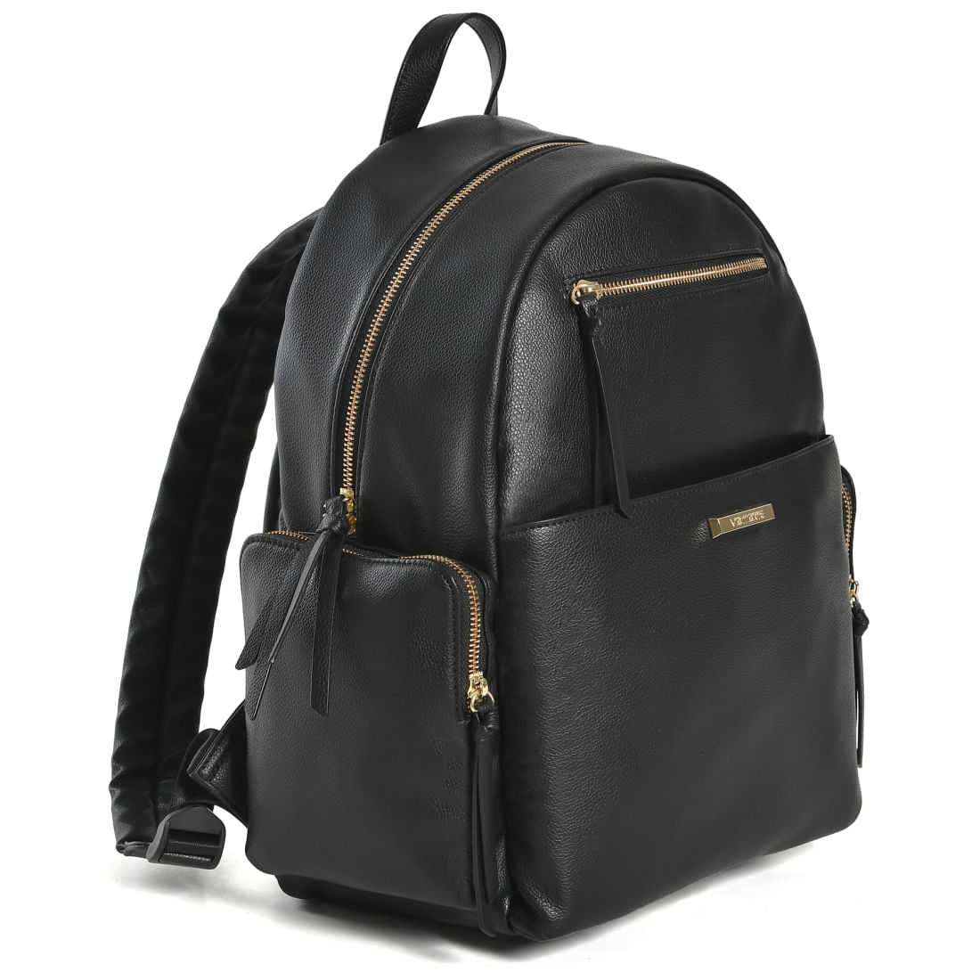 VIA MARTE MOCHILA CASUAL FEMININO PRETO B2-715-01 MATERIAL SINTETICO-1759429303219