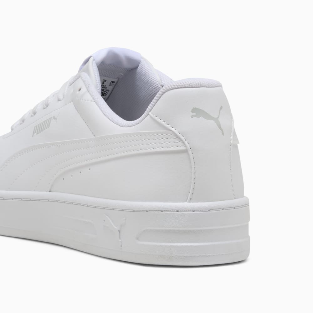 Tênis Puma Court Classic Clean Masculino Branco-1744036584600