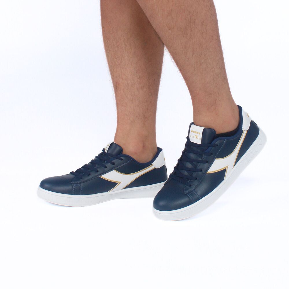 Tenis-Diadora-Casual-Centrale-Marinho-Unissex