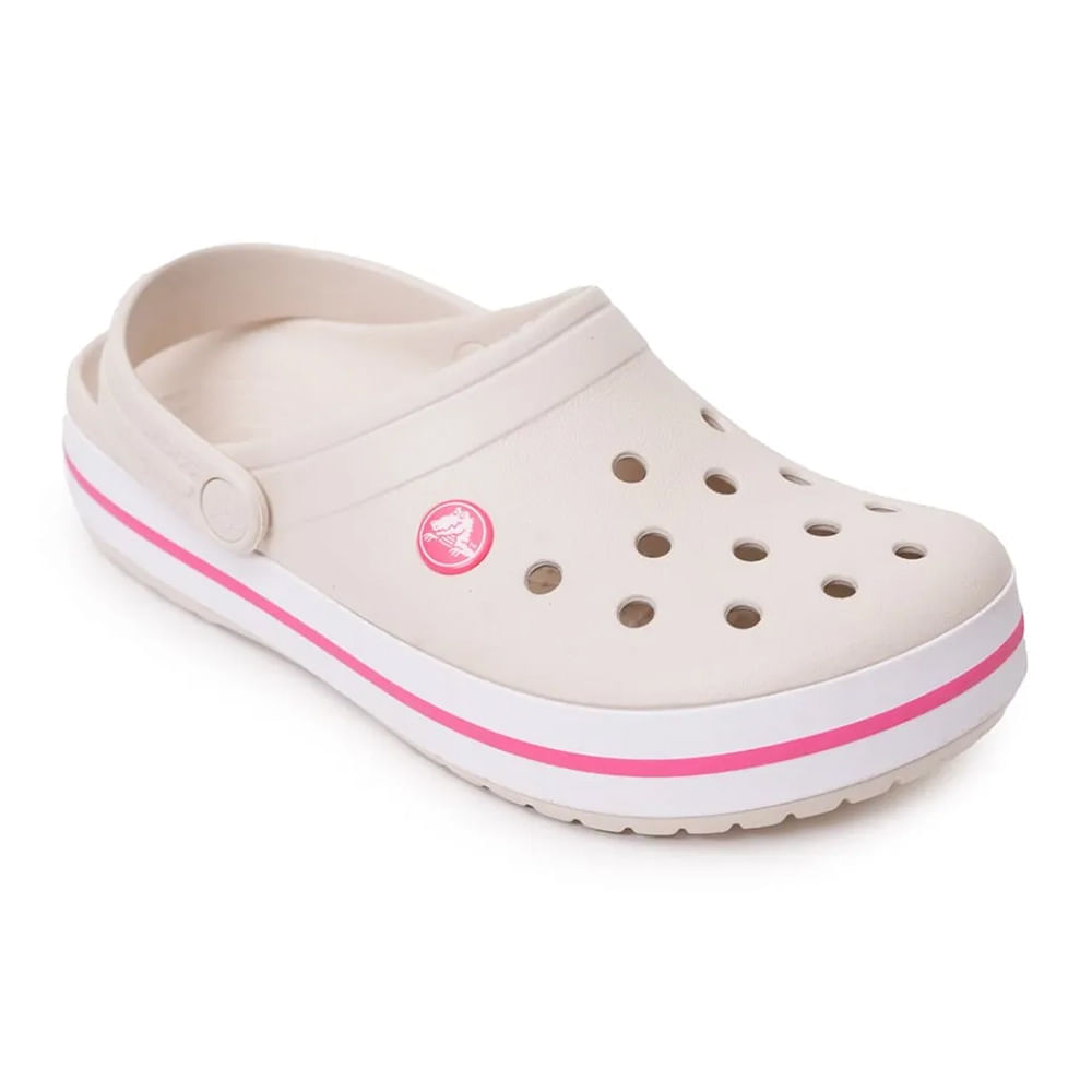 Babuche-Crocs-Crocband-Feminina-Bege