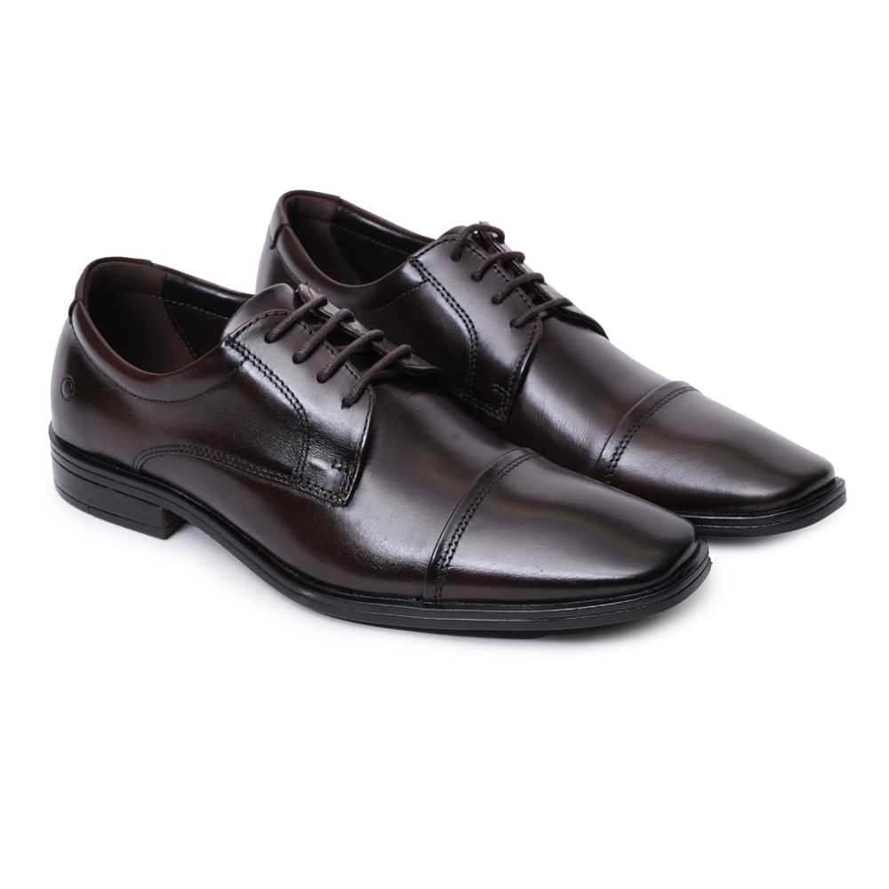 Sapato-Masculino-Social-Couro-Democrata-Marrom
