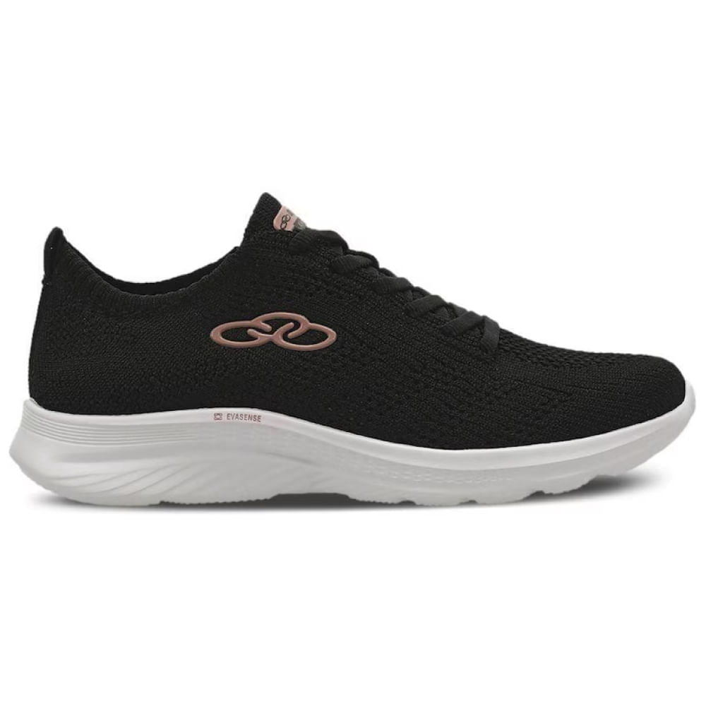 Tênis Olympikus Ultraleve 130G Feminino Preto e Branco