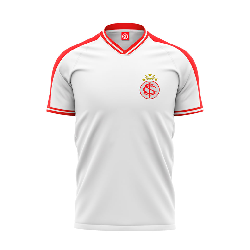 Camiseta Esportiva Lotus Internacional Victory Masculina Branca