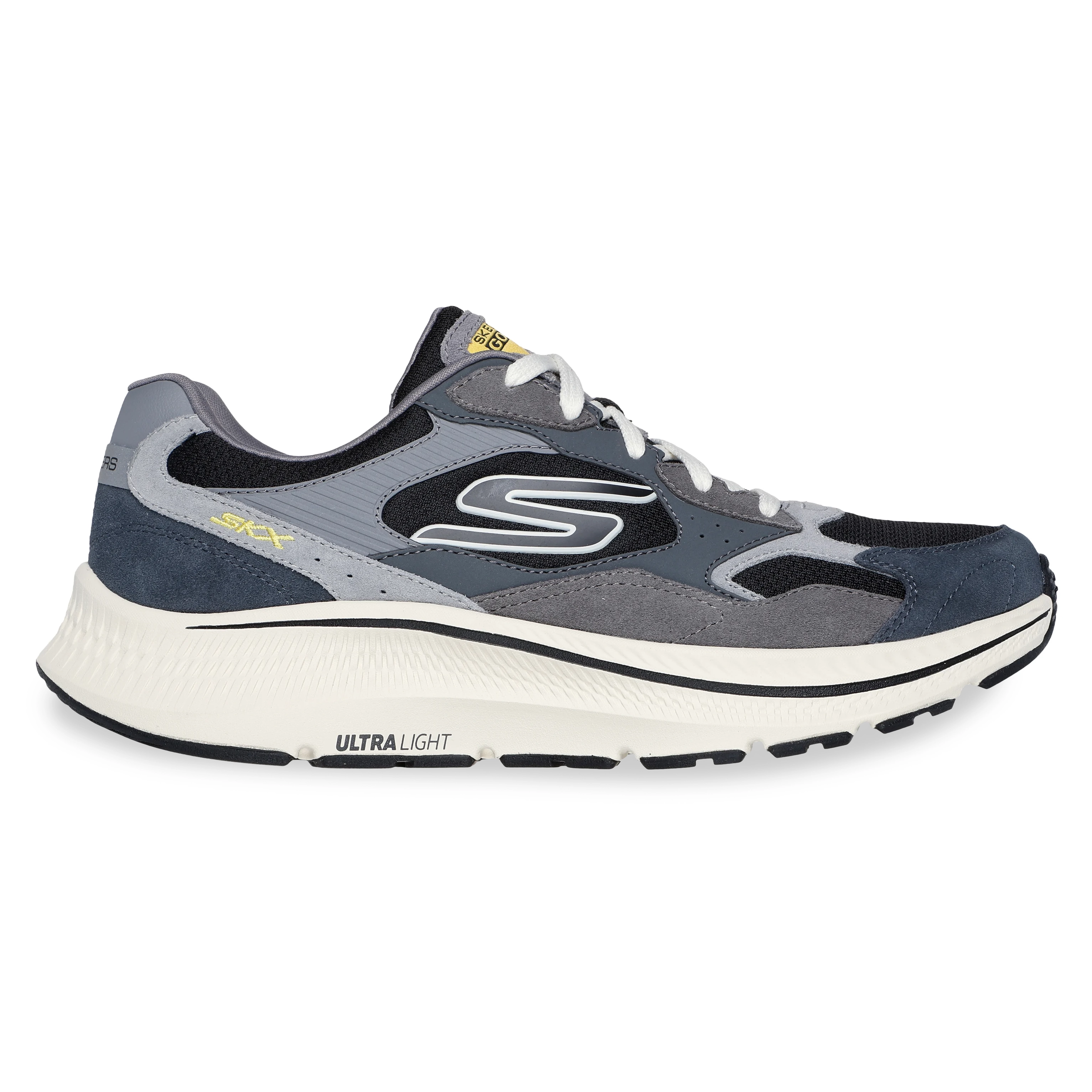 Tênis Esportivo Skechers Go Run Consistent Masculino Cinza
