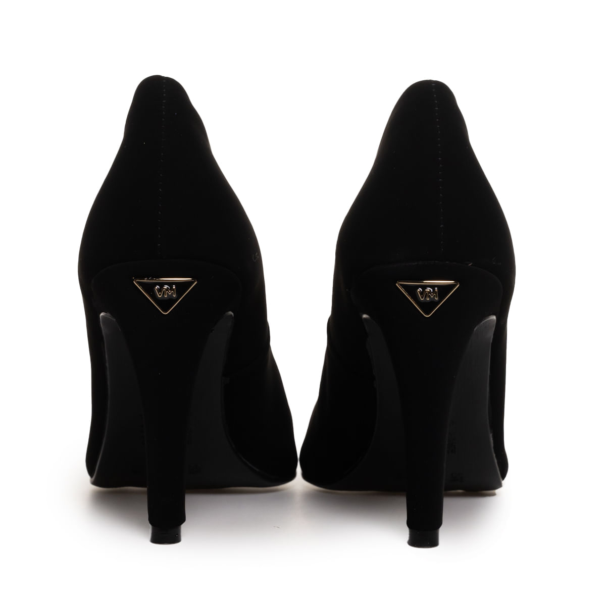 Sapato Feminino Scarpin Clássico Via Marte Preto Salto Alto Oscar