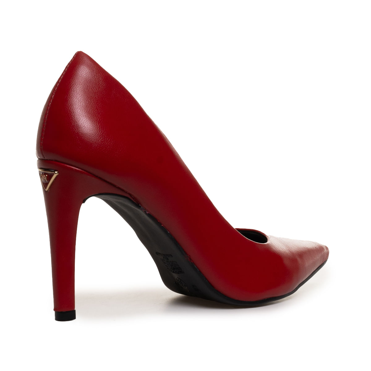 Sapato Feminino Scarpin Clássico Via Marte Vermelho Oscar