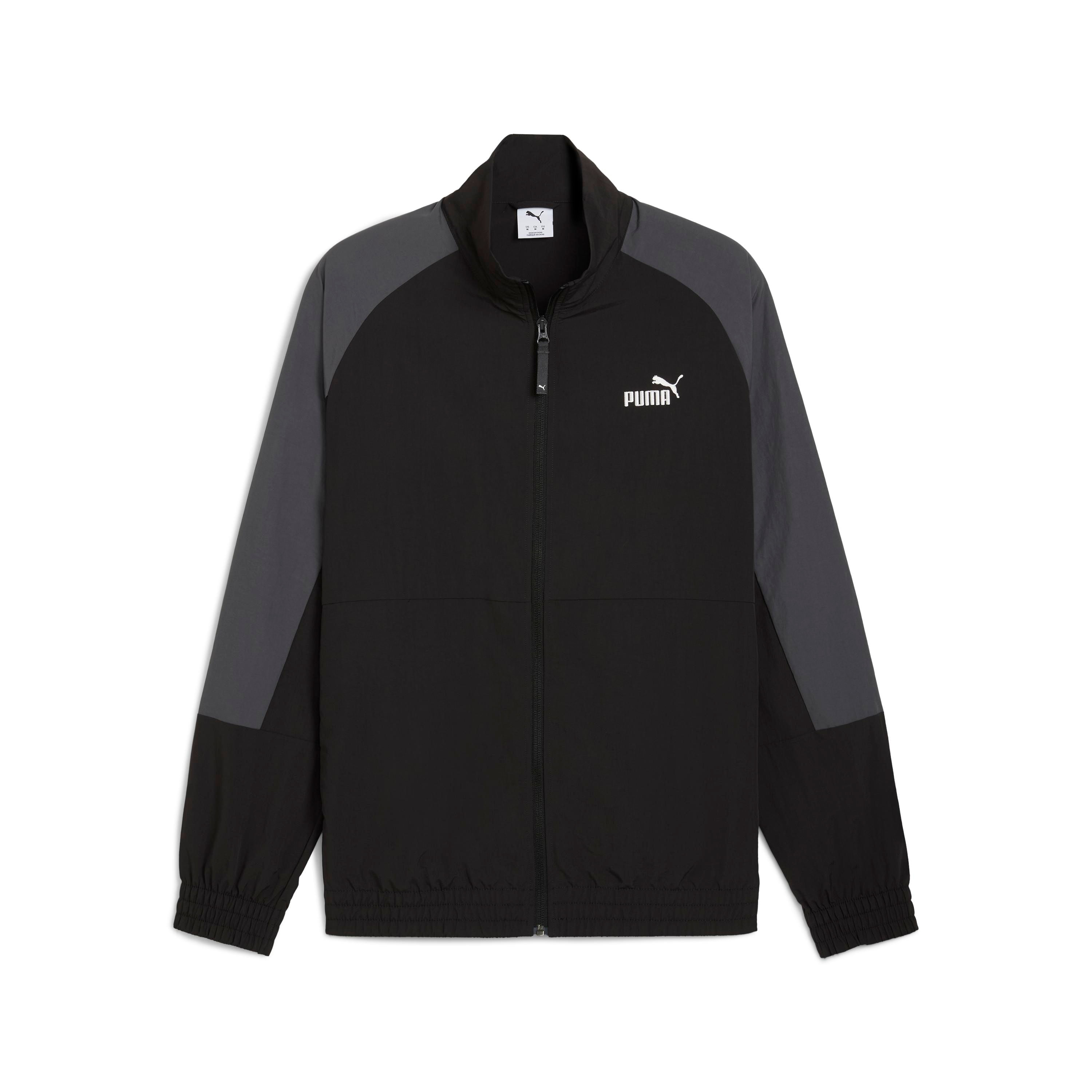 Jaqueta Masculina Casual M Block Woven Puma Preto | Oscar