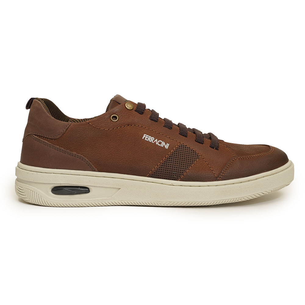 Tenis-Marrom-Chocolate-Ferracini-Calce-Facil-Masculino