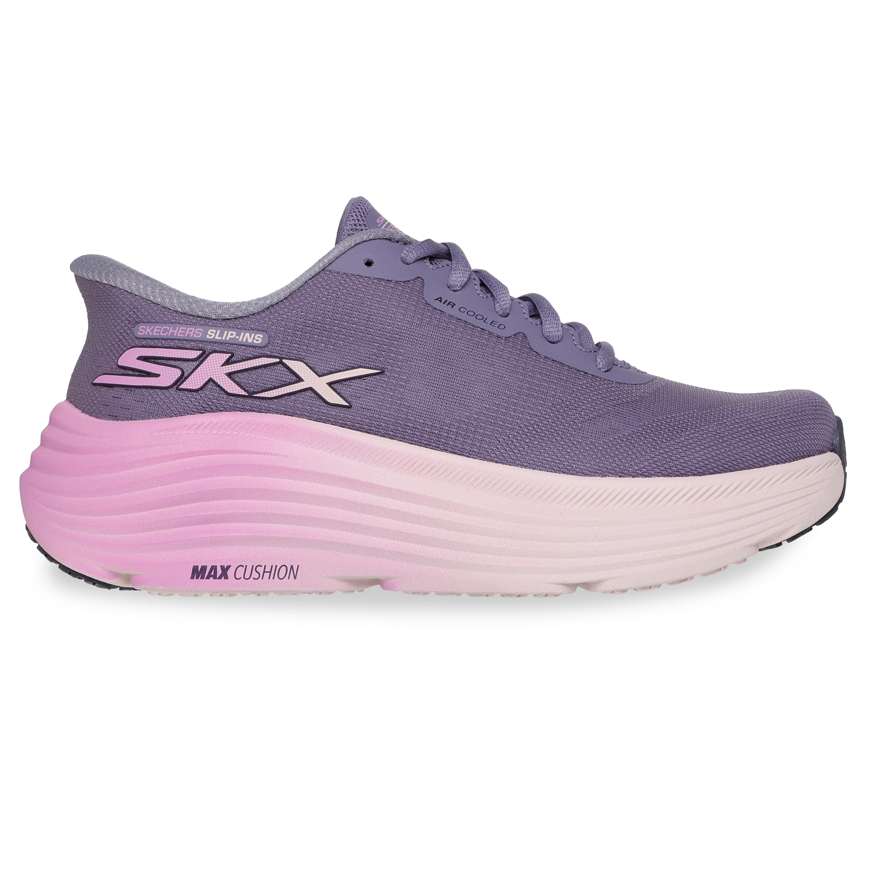 Tênis Skechers Max Cushioning Roxo Amortecimento Ultra Go Oscar