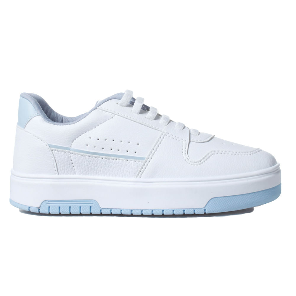 Tenis-Branco-e-Azul-Done-Head-Casual-Unissex