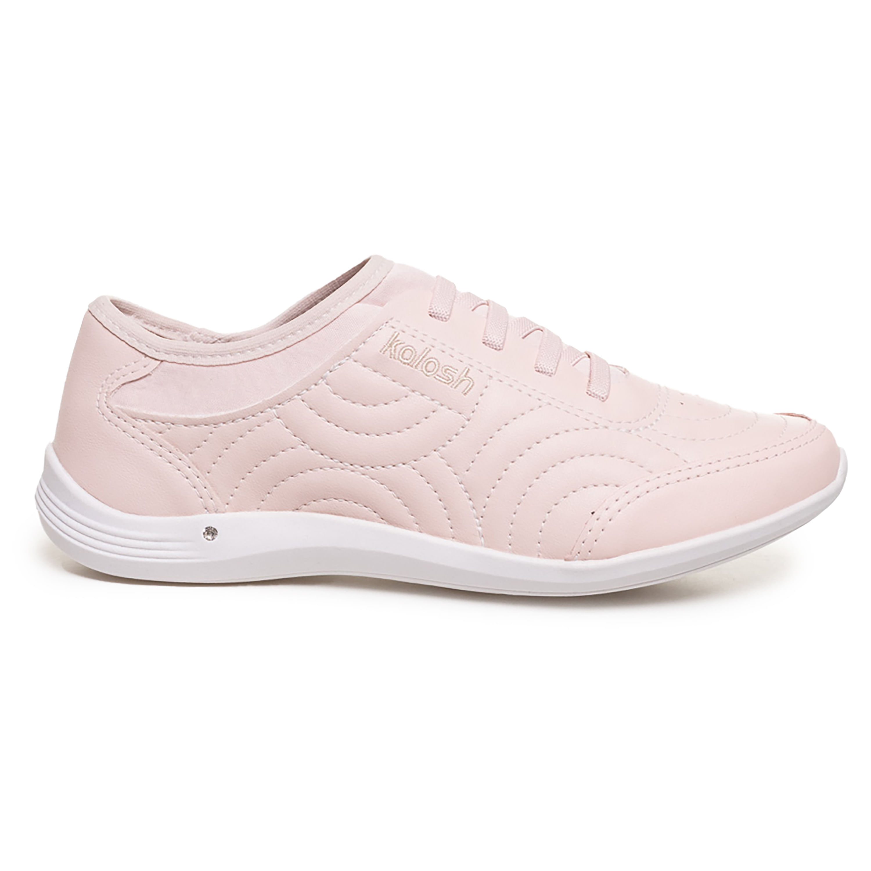 Tênis Feminino Casual Costura Kolosh Rosa Oscar