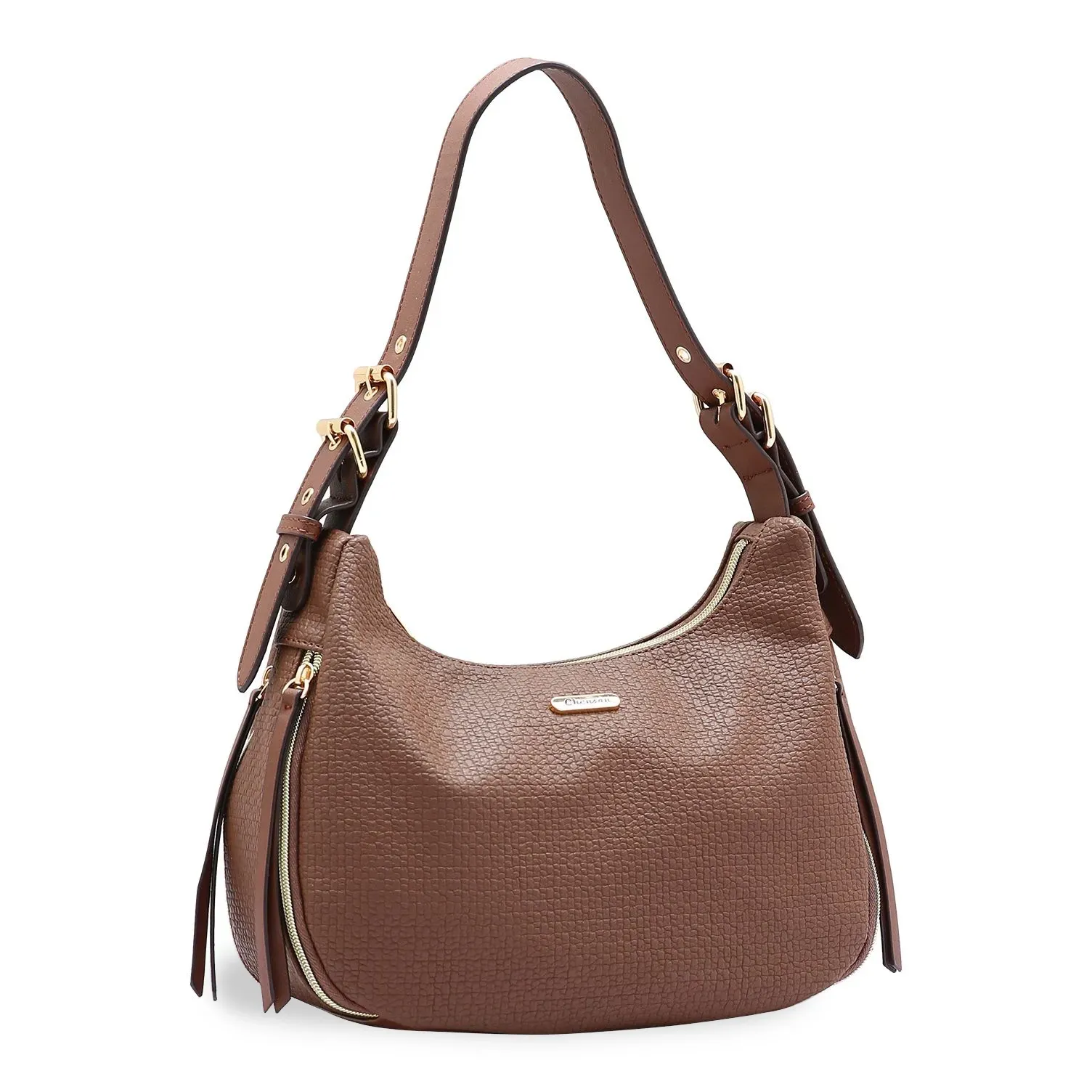 Bolsa Hobo Chenson Feminina Marrom