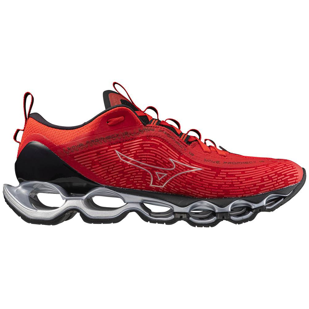 Tênis Mizuno Wave Prophecy 13 Masculino Vermelho Paquetá