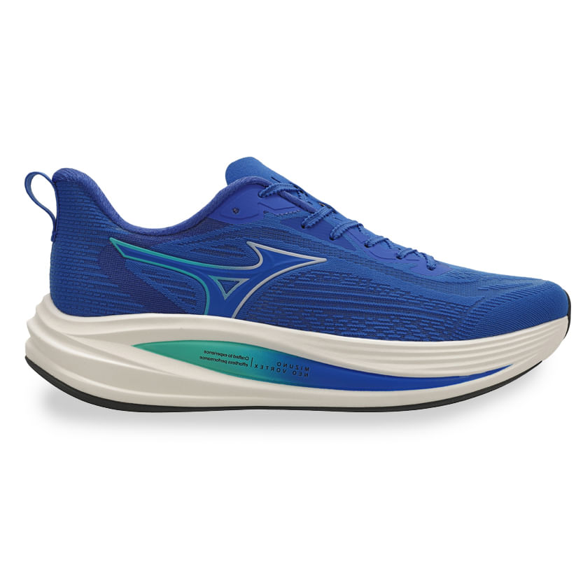 Tênis Mizuno Royal Neo Vortex Azul Masculino Corrida | Oscar